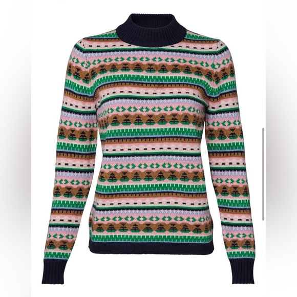 J. Crew Kris All Over Fair Isle Sweater XXS - Picture 4 of 4